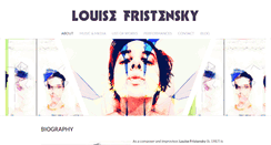 Desktop Screenshot of louisefristensky.com